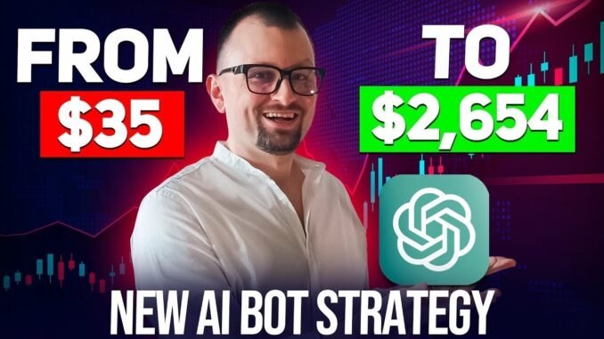 New AI bot for Beginners with fire results! (Tested Live!)