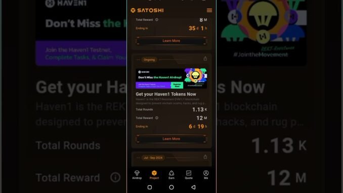 Satoshi Mining App Complete Details Guide || Free Crypto Mining App Airdrop Tutorial ||