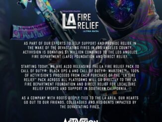 Call of Duty raises $1.6M for LA fire relief through gamer in-app purchases